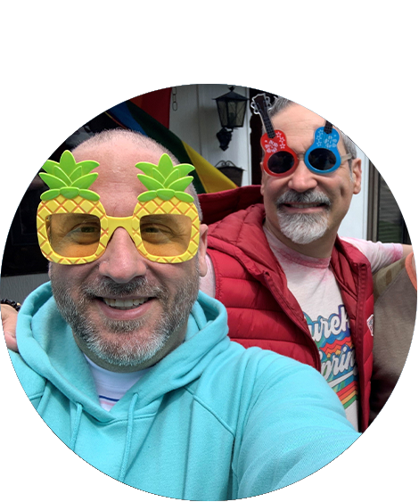 two men in sunglasses